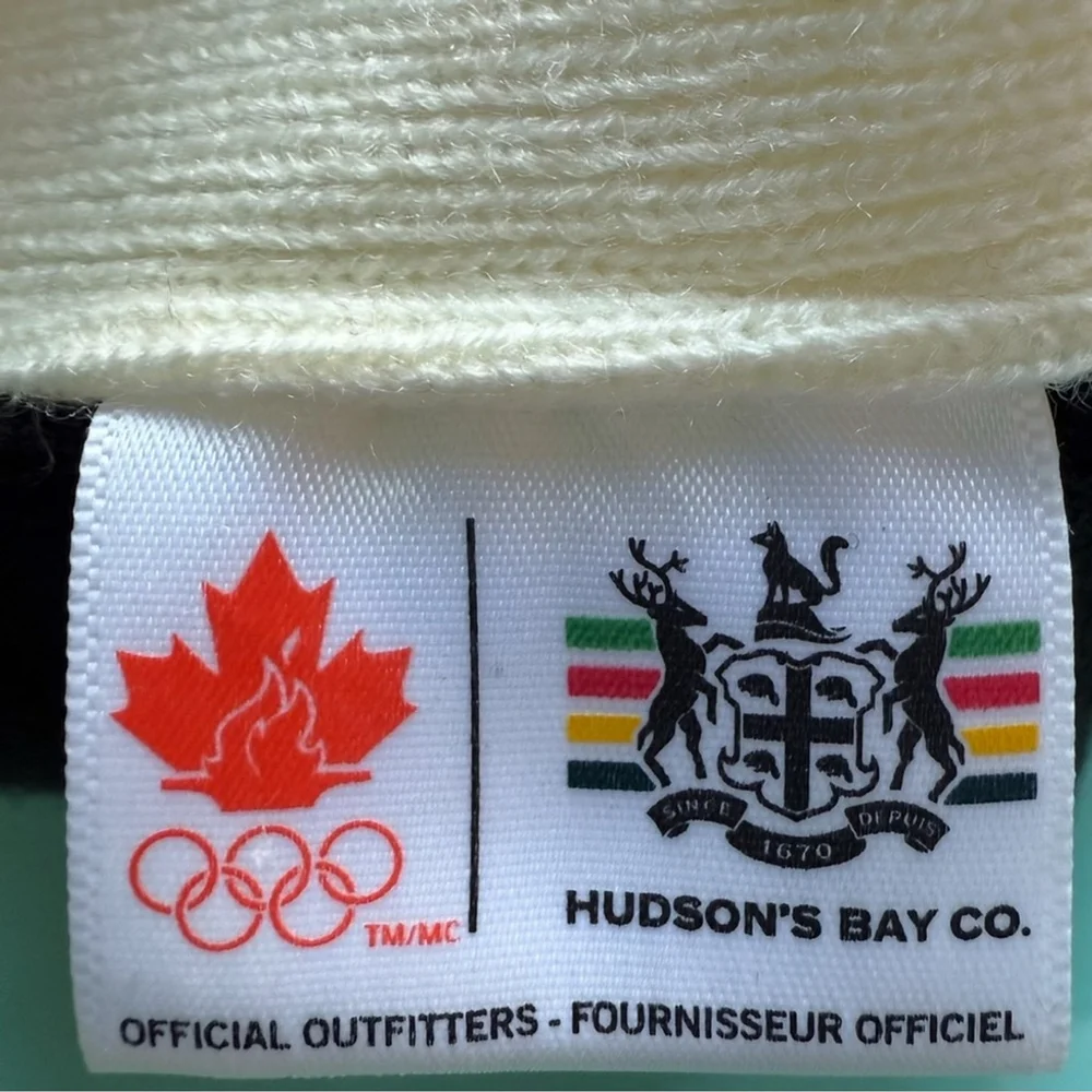 Hudson’s Bay Co Team Canada Olympic Beanie Toddler Cozy Winter Collectible